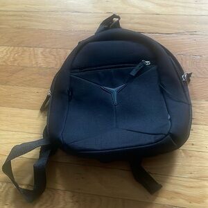 Protege black back pack.